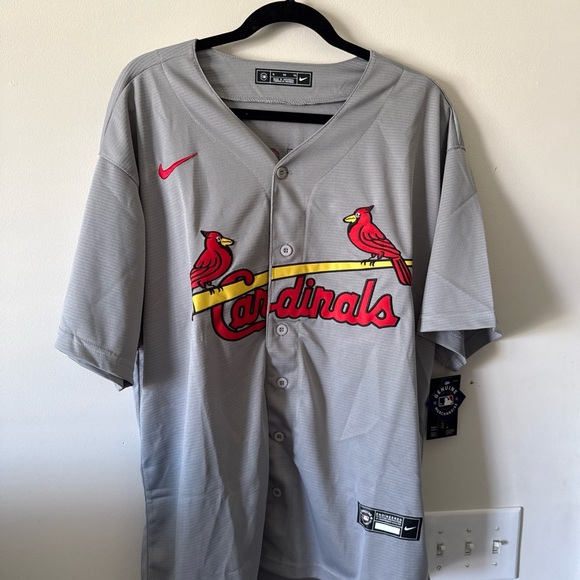 Nike Gray Cardinals Jersey - Picture 1 of 6